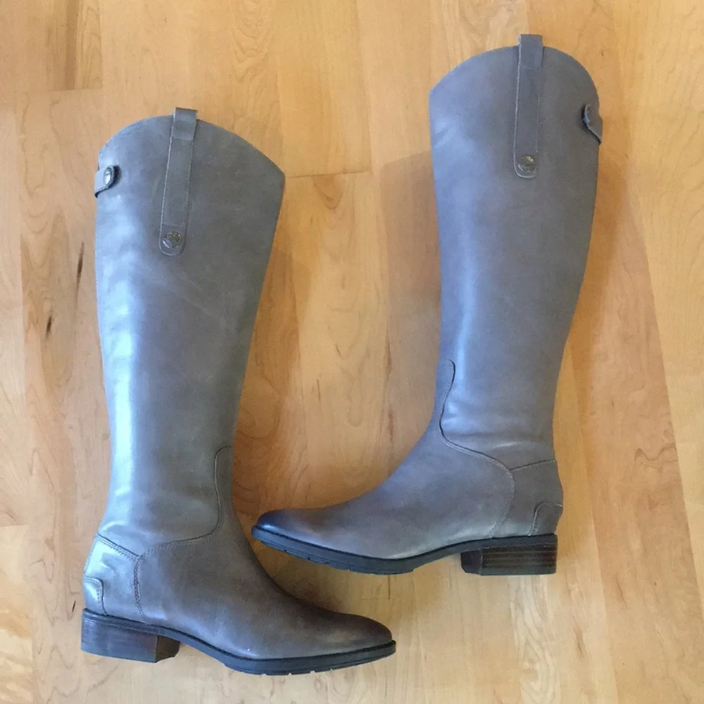SAM EDELMAN PENNY LEATHER RIDING BOOT